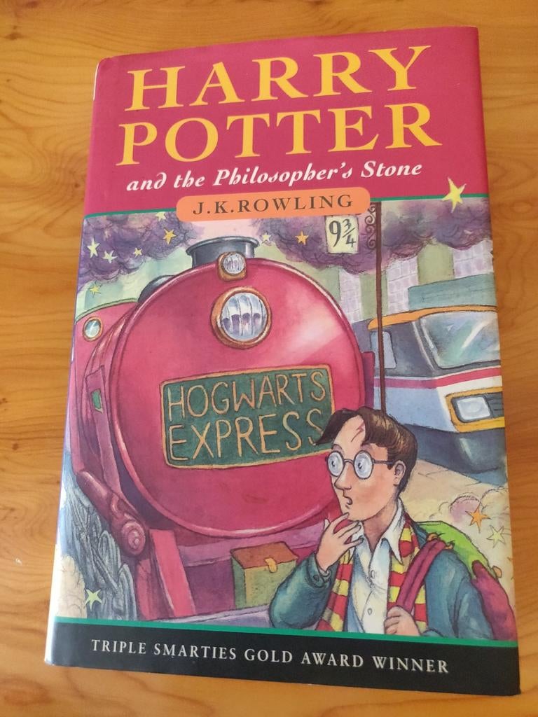 Harry Potter and the philosopher's stone Engels hardcover, Collections, Harry Potter, Enlèvement ou Envoi