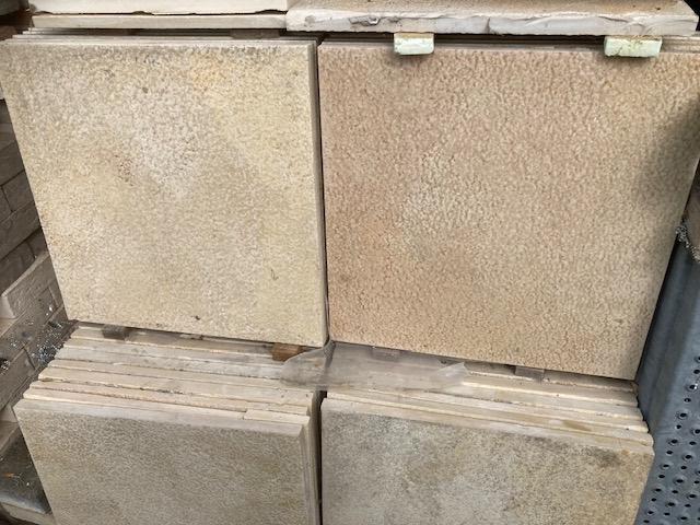 Jura natuursteen vloer, Doe-het-zelf en Bouw, Tegels, Zo goed als nieuw, Vloertegels, Marmer, 40 tot 60 cm, 40 tot 60 cm, 10 m² of meer