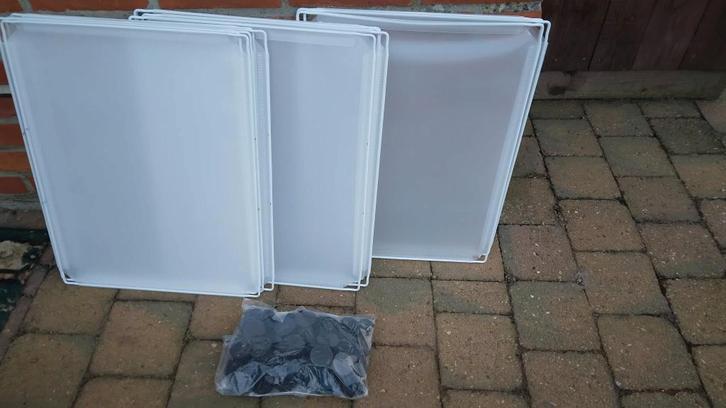 Dierenhok klein - polypropeen en staal transparant, Dieren en Toebehoren, Overige Dieren-accessoires, Nieuw, Ophalen of Verzenden