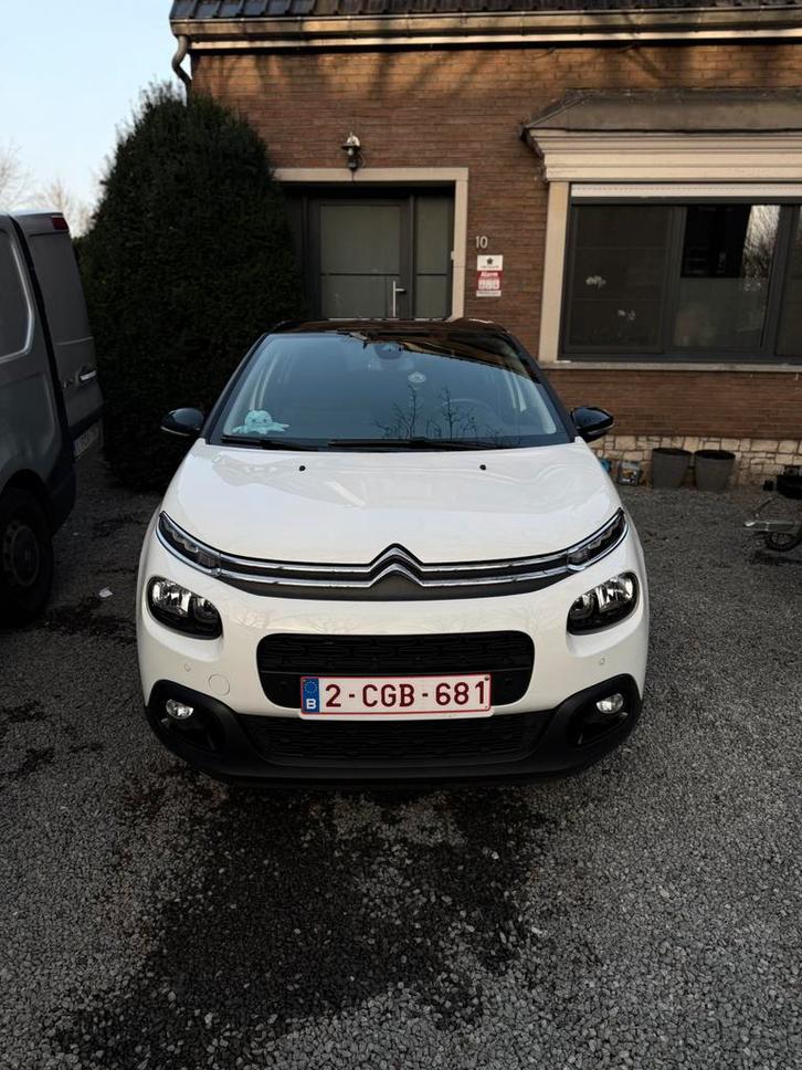 Citroën C3 III (SX) — 2018, Autos, Citroën, Particulier, C3, Caméra de recul, Essence, Euro 6, 5 portes, Boîte manuelle, Blanc