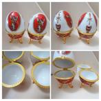 Driepoot eieren, porselein., Ophalen of Verzenden