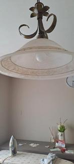 Luchter, Huis en Inrichting, Lampen | Kroonluchters, Ophalen, Gebruikt, Glas, Retro