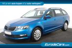 Skoda Octavia Combi *1ste Eigenaar*Navigatie*PDC*Trekhaak*, Auto's, Voorwielaandrijving, Stof, Blauw, USB