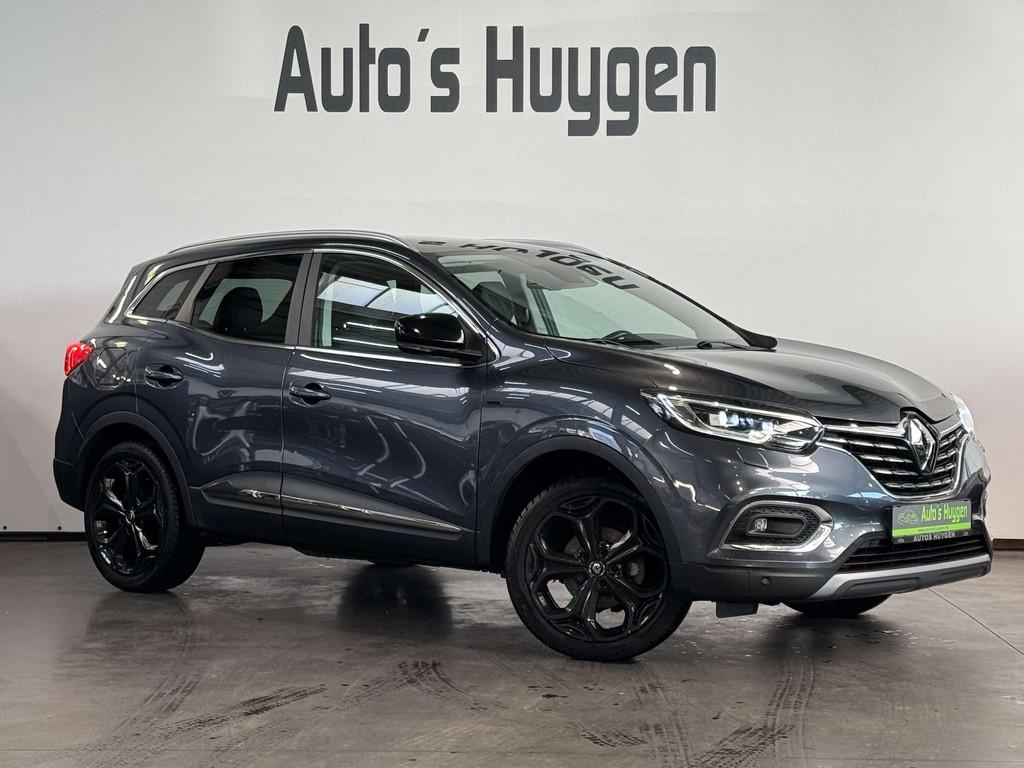 Renault Kadjar 1.33 TCe Black Edition met panoramisch dak!, Achat, Entreprise, Alcantara, Noir