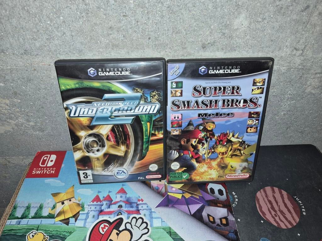 Boite nintendo gamecube