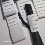 34 mètres d'élastique de largueurs  différentes, Sans marque, Blanc, Costume ou Complet, Envoi