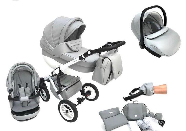 Poussette P’tit Chou (pack complet), Enfants & Bébés, Poussettes & Combinaisons, Comme neuf, Poussette combi, Autres marques, Avec siège auto