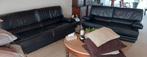 Lederen zwarte salon 3 zit  2 zit en 1 zit, Enlèvement