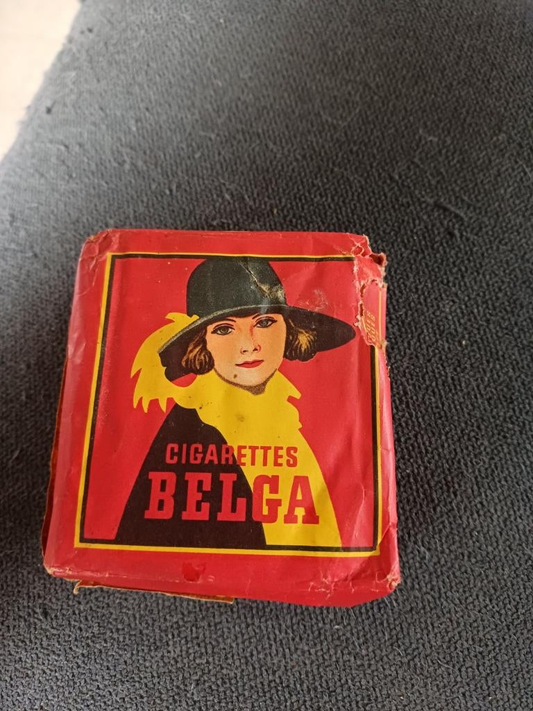 Ancien paquet cigarette Belga Vander Elst, Collections, Enlèvement