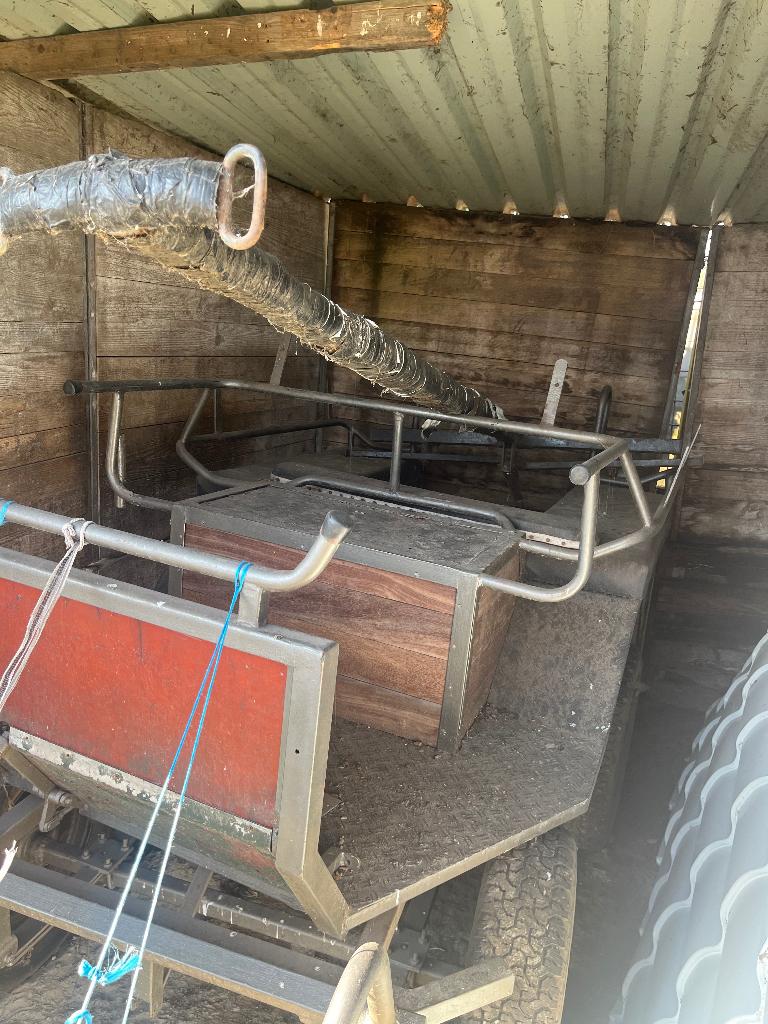 Paarden koets, Dieren en Toebehoren, Rijtuigen en Koetsen, Gebruikt, Marathonwagen, Paard