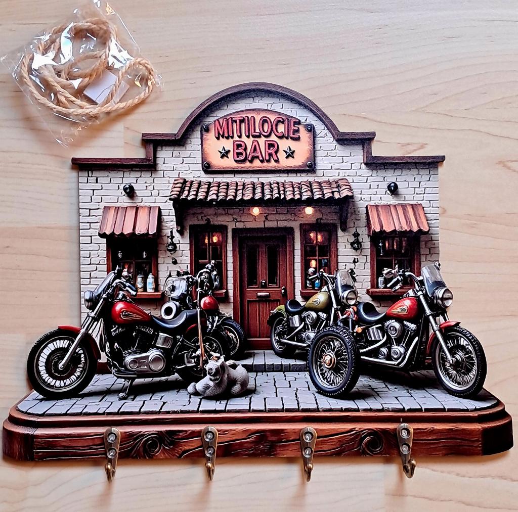 Chopper motoren sleutelhanger, Ophalen of Verzenden, Nieuw, Transport