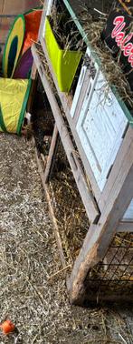 2 gratis grote konijnen hokken voor buiten, Dieren en Toebehoren, Ophalen, Gebruikt, 90 cm of meer, Konijn
