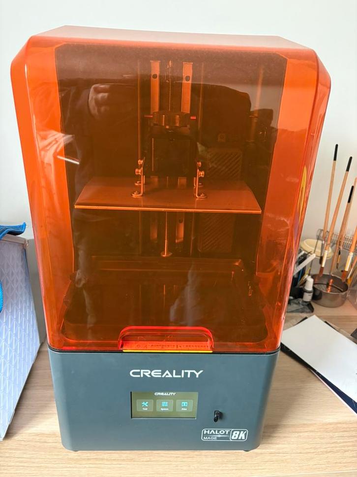 Creality Halot Image 8k + Flashforge Adventurier 5M, Informatique & Logiciels, 3D Imprimantes, Comme neuf, Wi-Fi intégré, Enlèvement