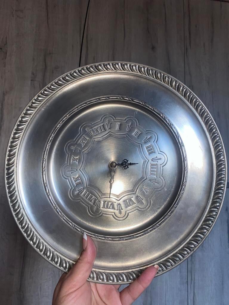 Horloge en étain, Antiek en Kunst, Antiek | Tin, Ophalen