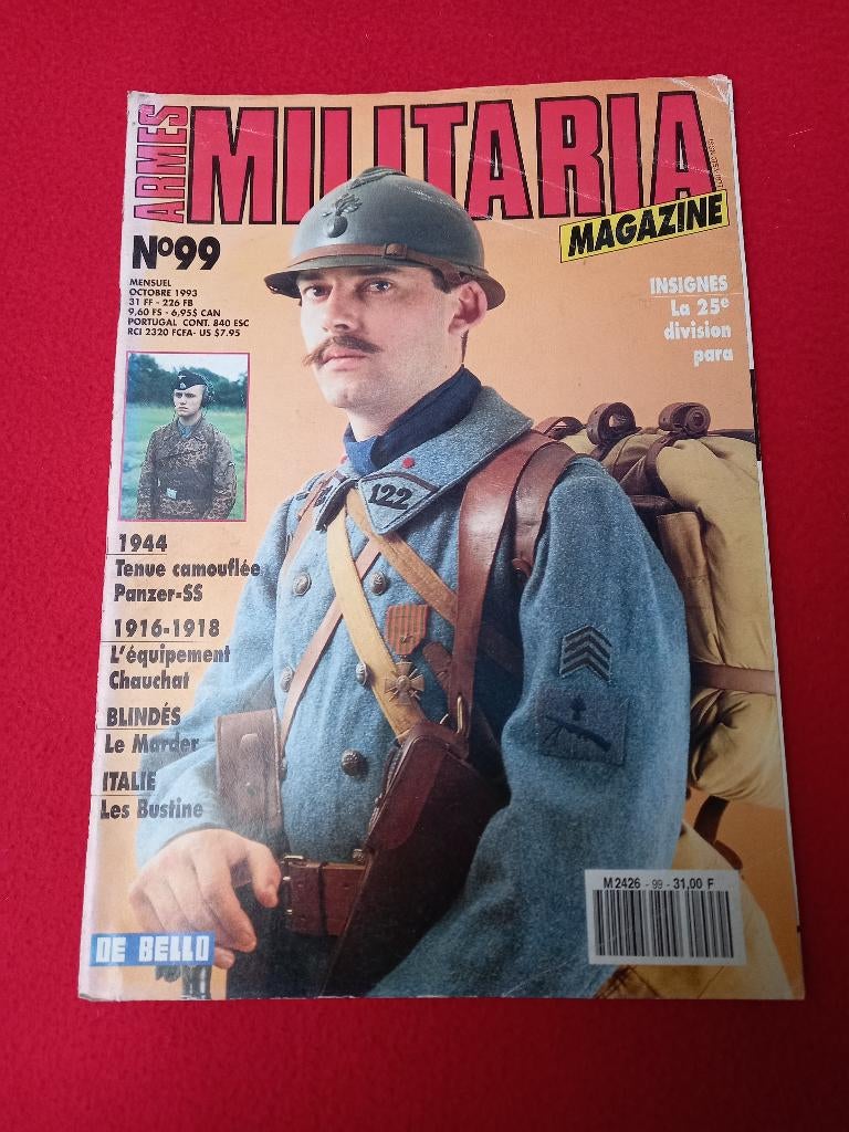 MILITARIA Magazine Nr. 99, Zo goed als nieuw, Landmacht, Ophalen, Tweede Wereldoorlog