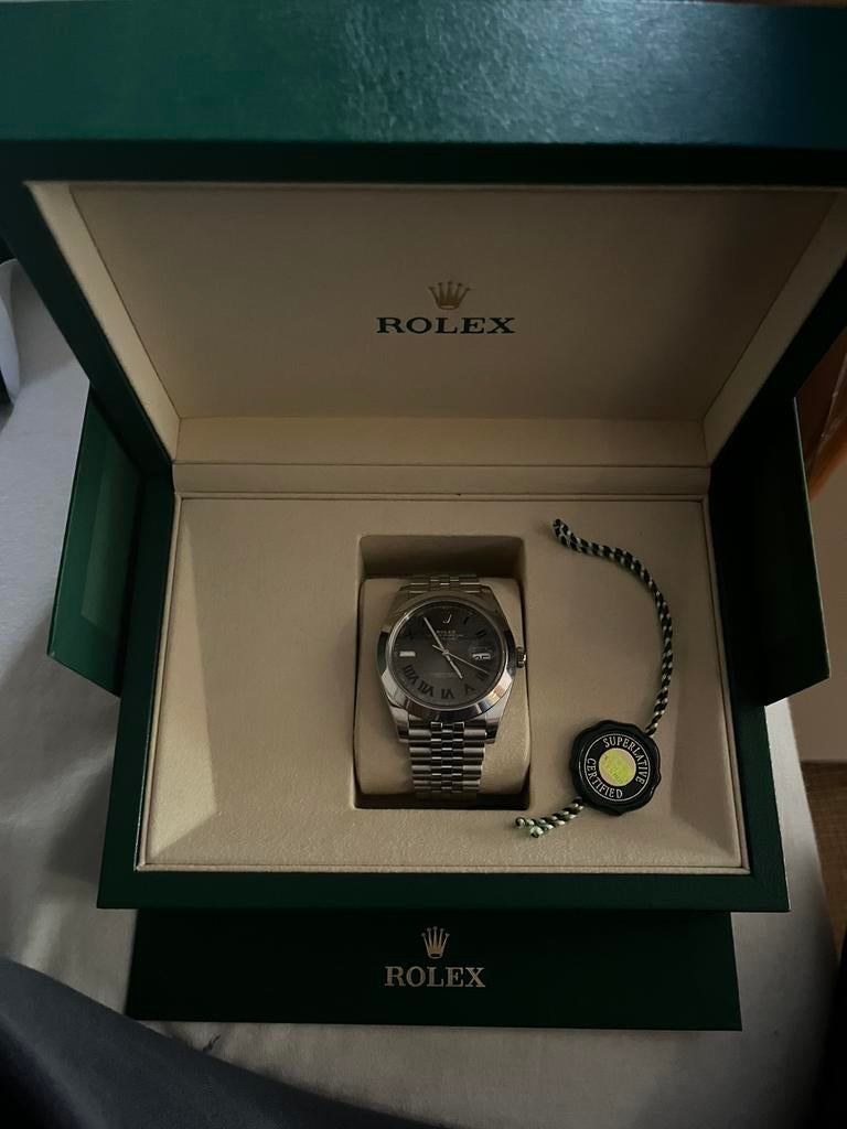 Rolex datejust2025, Bijoux, Sacs & Beauté, Montres | Hommes, Enlèvement ou Envoi, Comme neuf, Rolex