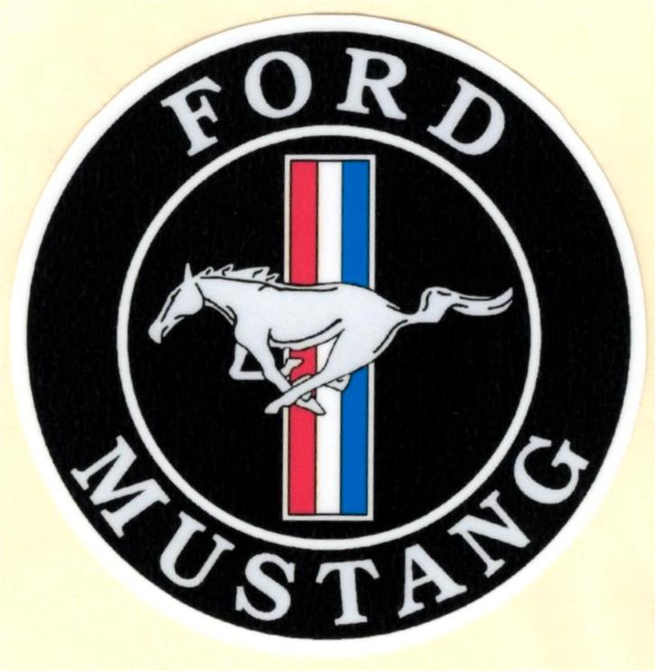 Ford Mustang sticker #3, Auto diversen, Autostickers, Verzenden