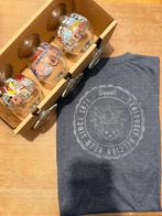 3 Duvel glazen met T-shirt, Ophalen of Verzenden, Nieuw