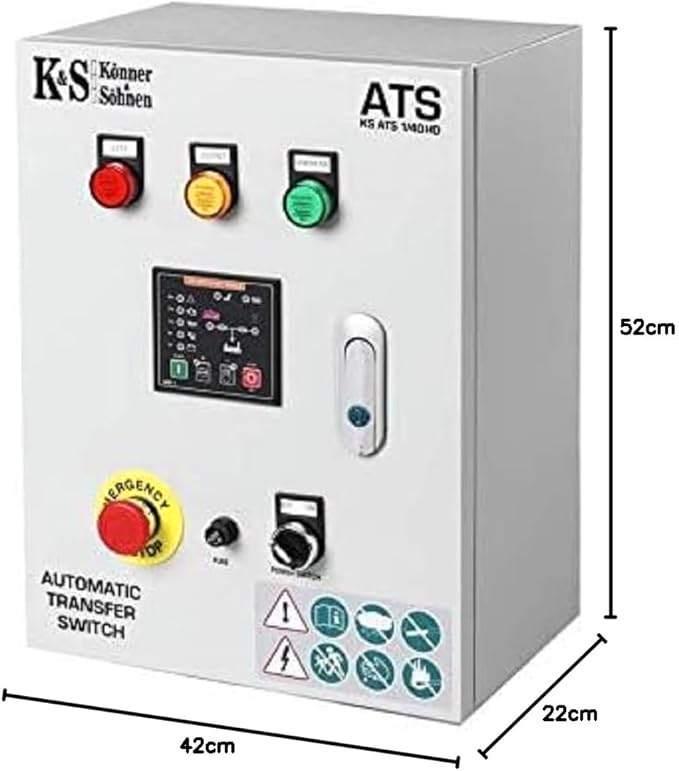 Automatische Transfer Schakelaar KS ATS 4/63HD, Bricolage & Construction, Électricité & Câbles, Neuf, Interrupteur, Interrupteur