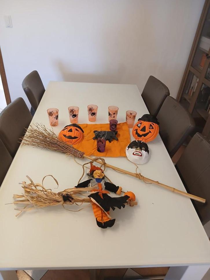 Lot déco Halloween – Complet – Bon état général, Antiquités & Art, Antiquités | Accessoires de maison, Enlèvement ou Envoi