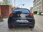 Alfa Romeo Mito1.4 benzine 90dkm volledige onderhoudshistori, Auto's, Voorwielaandrijving, Lederen bekleding, Zwart, Leder