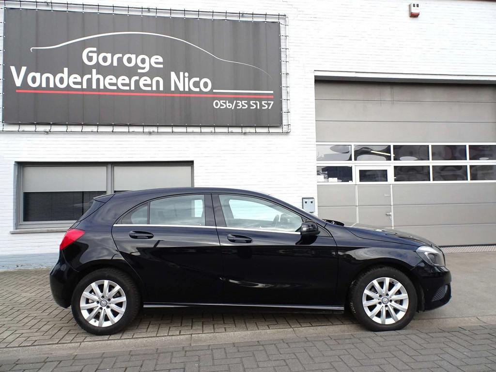 Mercedes-Benz A-CLASS 180 CDi 5d. XENON/LED,NAVI,HALF LEDER, Auto's, Euro 5, Gebruikt, Zwart, 4 cilinders