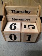 Houten kalender, Divers, Calendriers, Enlèvement