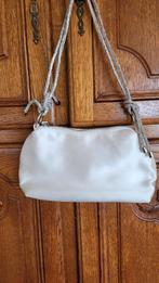 sac bandouliére dame, Enlèvement ou Envoi, Comme neuf, Blanc, Cuir