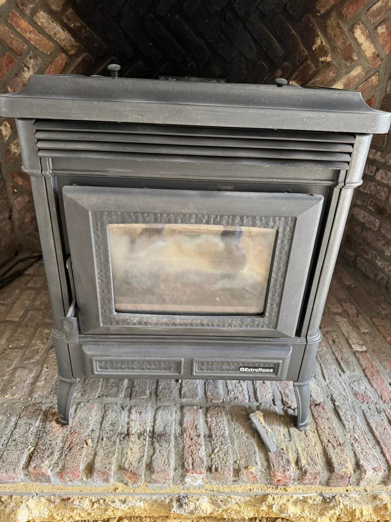 Pelletkachel La Nordica Extraflame Teodora Evo 8 kW, Ophalen, Gebruikt, Vrijstaand, Pelletkachel