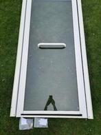 Douchedeur Veca met witte aluminium omlijsting, Doe-het-zelf en Bouw, Sanitair, Ophalen, Gebruikt, Glas, Douche