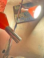 Vintage staande lamp, 70s, Comme neuf, Spot de sol, Enlèvement