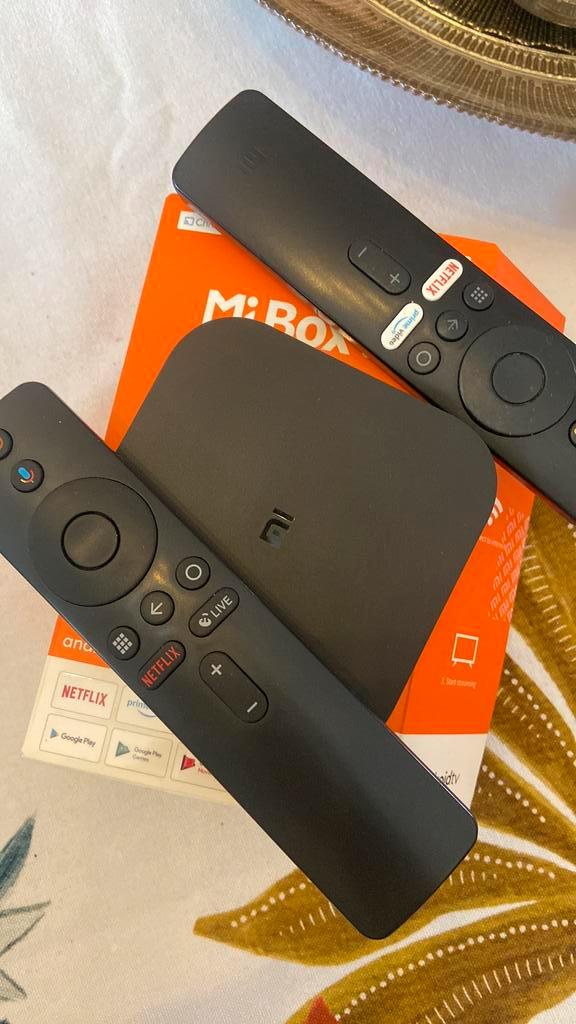 Mi Box S Android TV 4K Ultra HD État Neuf 2 Télécommandes !, TV, Hi-fi & Vidéo, Lecteurs multimédias, Comme neuf, HDMI, Enlèvement ou Envoi