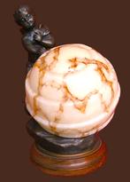 Magnifieke engel Art Deco lamp scailmont., Antiek en Kunst, Ophalen