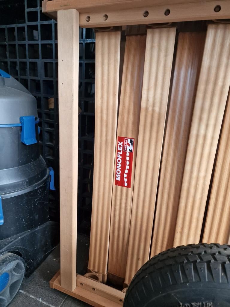 Lattenbodems 2 x 0,80 m x 2,10 m .MONOFLEX., Huis en Inrichting, Slaapkamer | Matrassen en Bedbodems, Ophalen, Matras