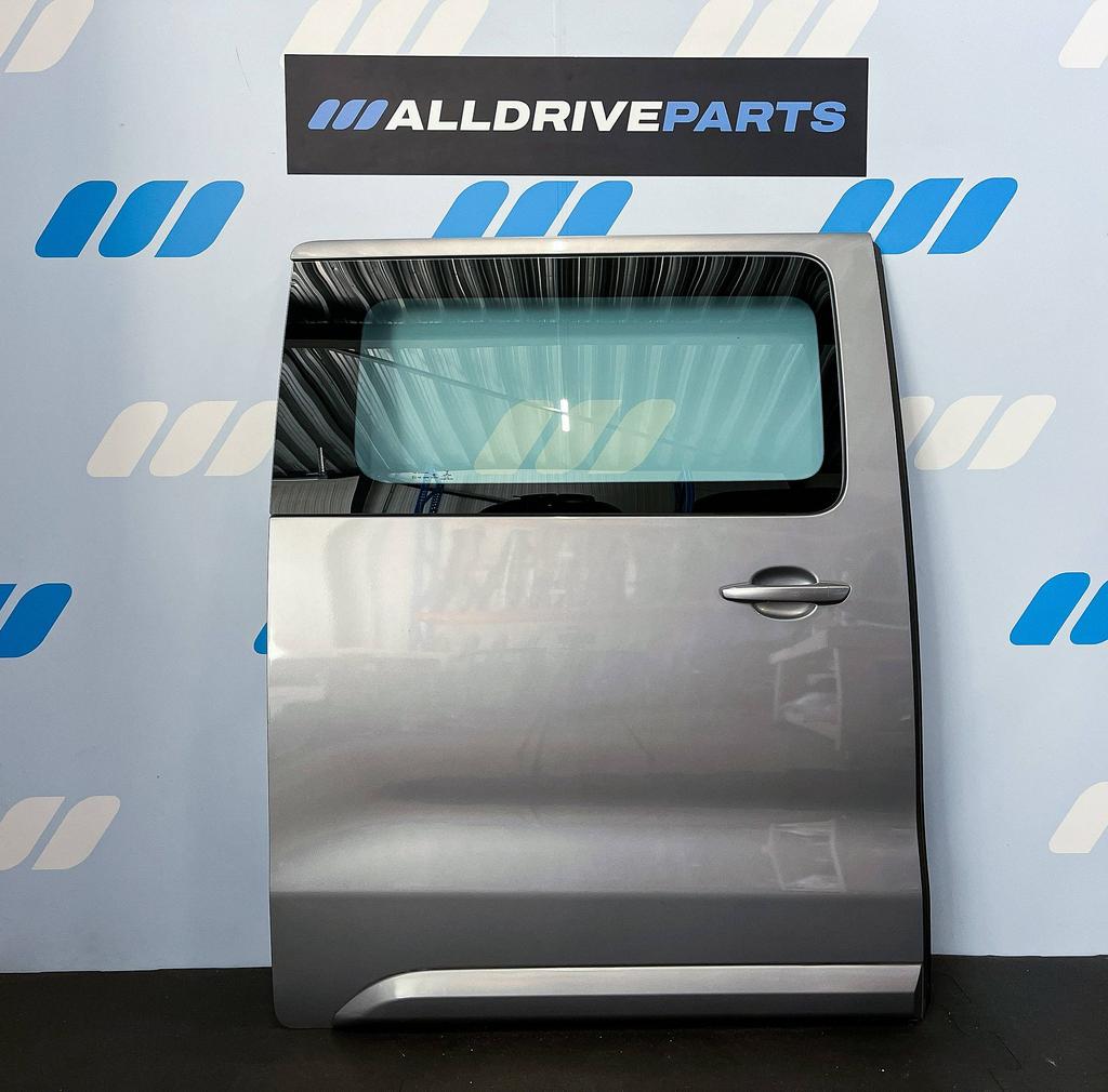 Schuifdeur rechts met ruit Peugeot Expert grijs 9847296680, Auto-onderdelen, Gebruikt, -, Deur, -