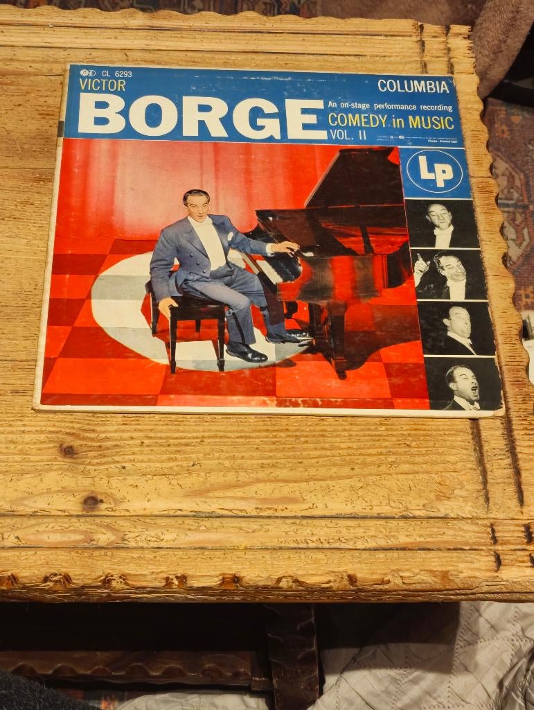 Lp (10) van Victor Borge, Cd's en Dvd's, Vinyl | Overige Vinyl, Verzenden, Voor 1960, Gebruikt, 10 inch