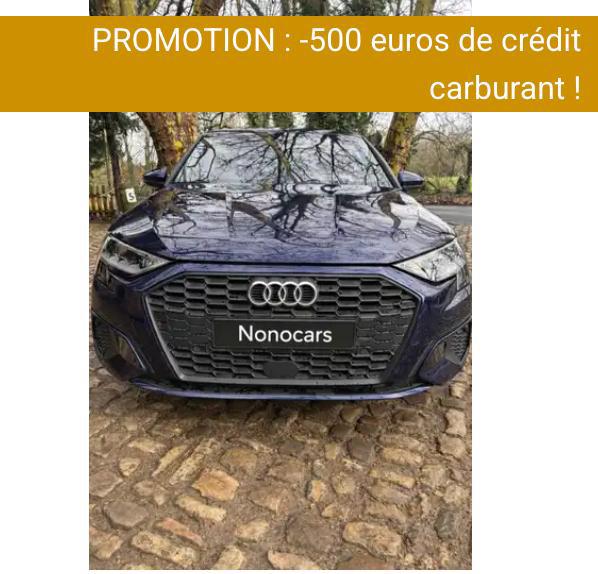 Audi A3 of 116ch autobox, Auto's, Audi, Stof, 4 cilinders, Blauw, Bedrijf