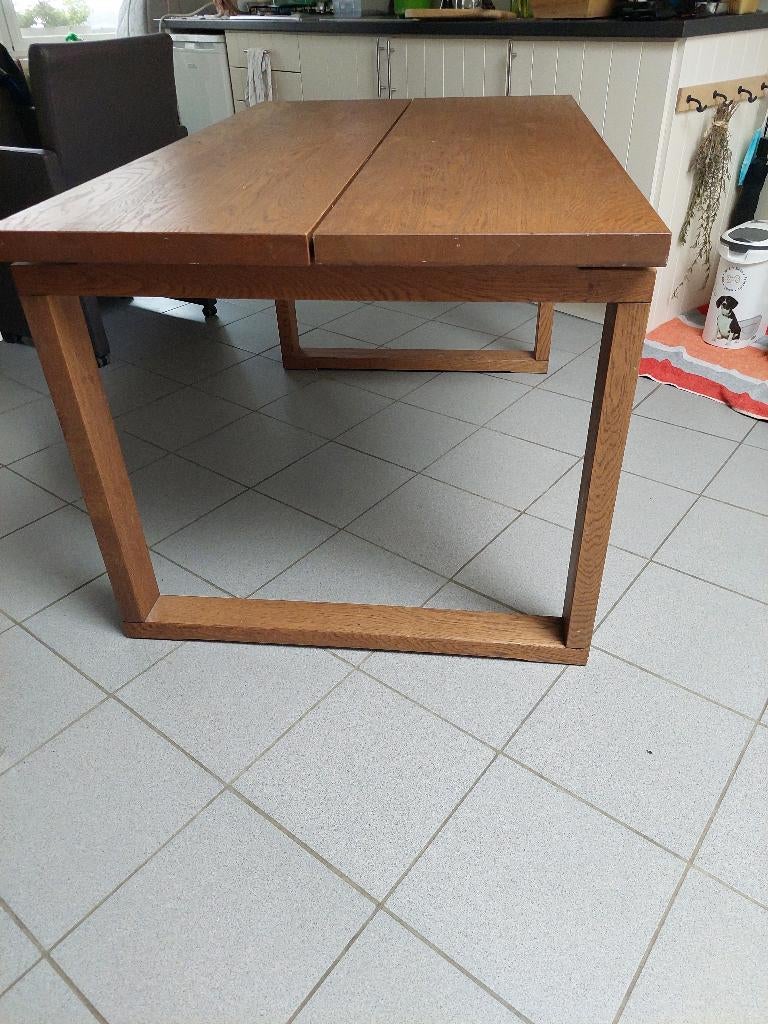 Tafel, Huis en Inrichting, Tafels | Eettafels, Ophalen, 100 tot 150 cm, 50 tot 100 cm, Zo goed als nieuw