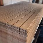Meranti-paneel met tong voor bekleding: 2,44 m/1,22 m 87€, Ophalen, Nieuw, Knutselwerk
