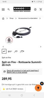 Spit Summit Kamado Weber, Enlèvement, Utilisé, Weber