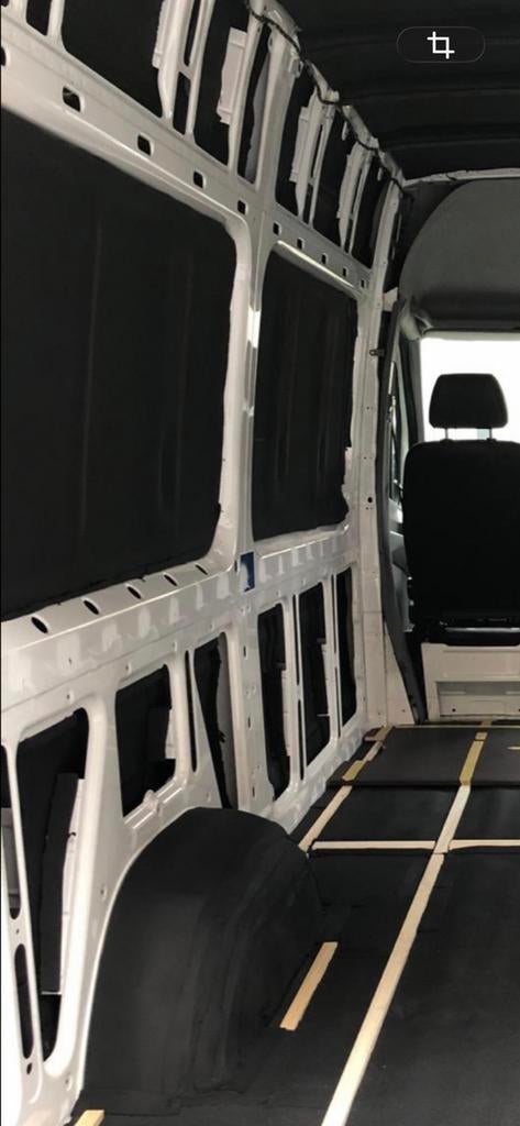 Mercedes Sprinter317cdi L3H2Auto/2023/49000km 36000excl, Auto's, Stof, Euro 6, USB, Wit