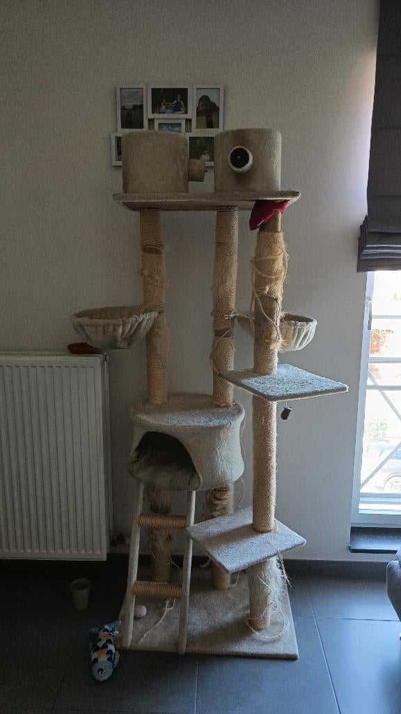 Krabpaal, Dieren en Toebehoren, Krabmeubelen, Gebruikt, Krabpaal, Ophalen