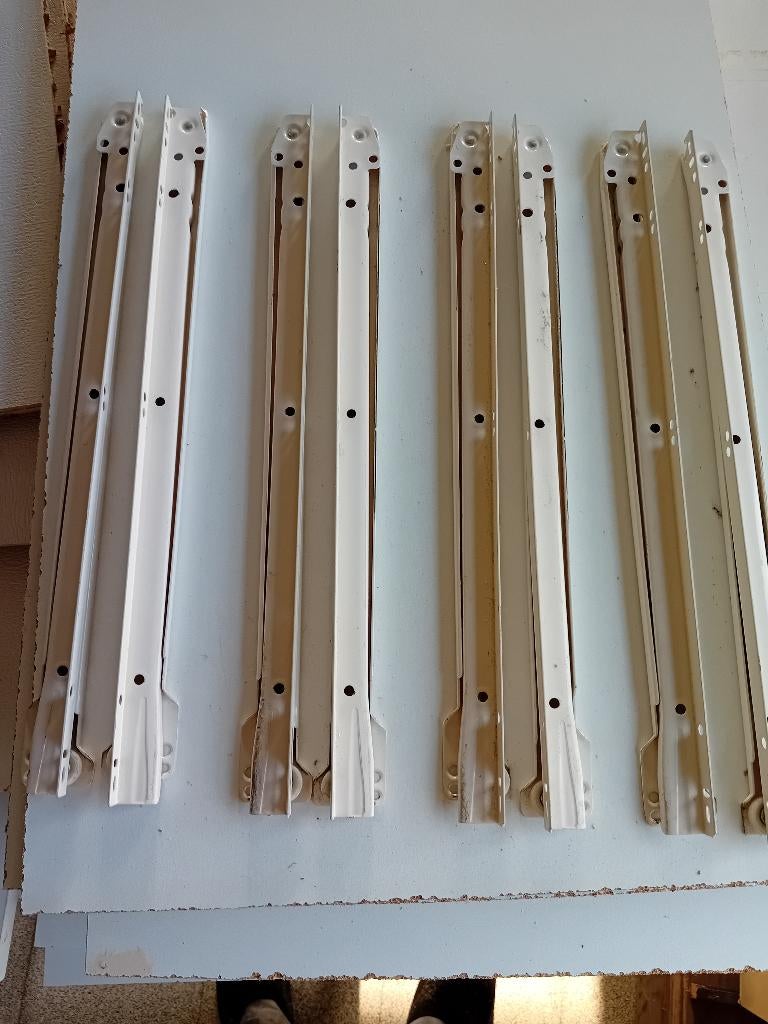 Handvatjes en schuifgeleiders, Ophalen, Zo goed als nieuw