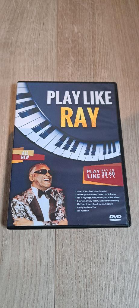 Jouez comme Ray (Charles) - Leçons de piano - DVD, CD & DVD, DVD | Musique & Concerts, Comme neuf, Musique et Concerts, À partir de 12 ans