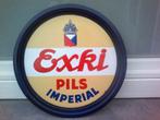 Email bierschotel Exki pils Imperial., Collections, Enlèvement ou Envoi, Utilisé, Panneau, Plaque ou Plaquette publicitaire, Autres marques