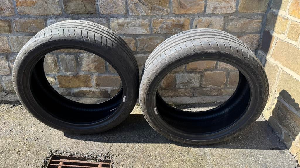 2 pneus été Goodyear Eagle F1 super sport 225/40/18 91y, Véhicule de tourisme, Pneus été, Enlèvement, Utilisé