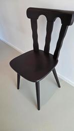 Vintage massief houten stoelen, Huis en Inrichting, Stoelen, Ophalen