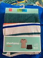 Nieuwe gestreepte Shortama - maat 122 / 128, Kinderen en Baby's, Kinderkleding | Maat 122, Ophalen of Verzenden, Nieuw, Nacht- of Onderkleding