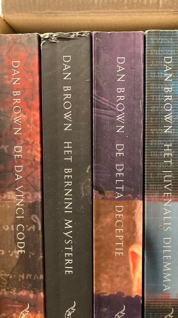 4-luik Dan Brown, Boeken, Ophalen, Gelezen
