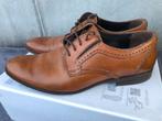 chaussures habillées en cuir italien pour hommes, Enlèvement ou Envoi, Chaussures à lacets, Comme neuf, Brun
